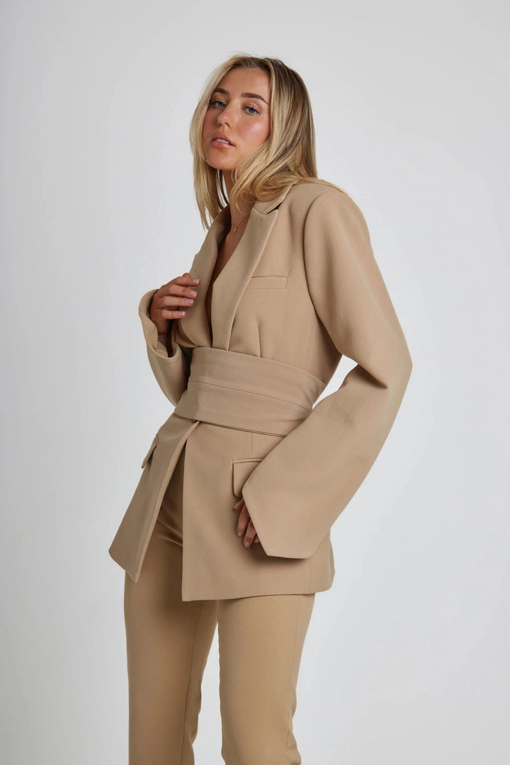 Brit & Boho™ I Stefy Muse Blazer With Additional Belts Brit & Boho | Fashion & Boutique