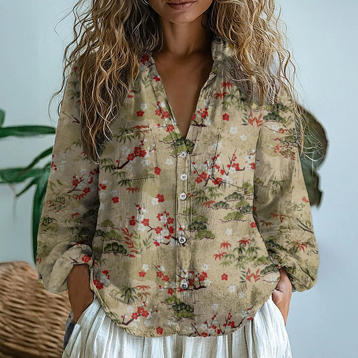Anne™ Button-Up Blouse
