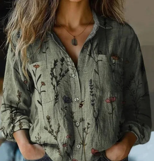 Anne™ Button-Up Blouse