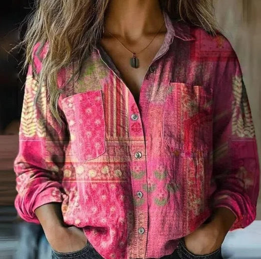 Anne™ Button-Up Blouse
