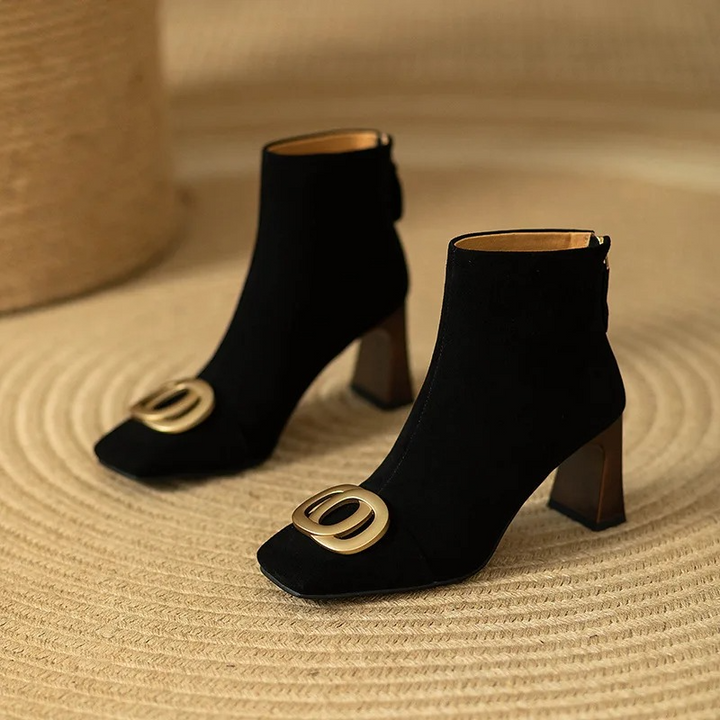 Ali - Velvet Boots