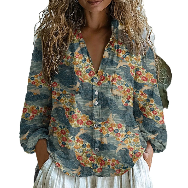 Anne™ Button-Up Blouse