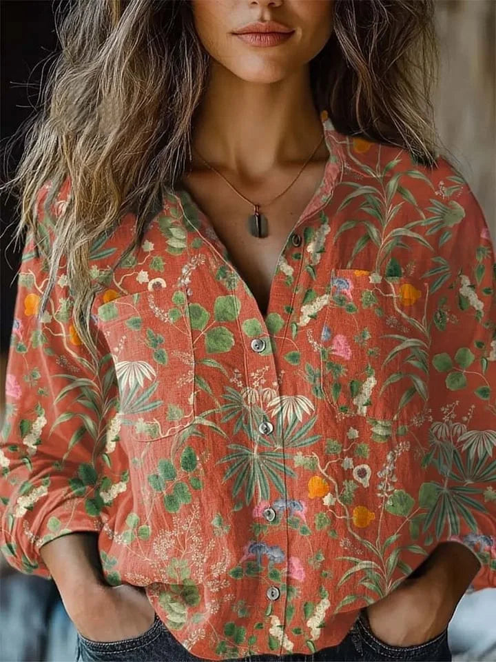 Anne™ Button-Up Blouse