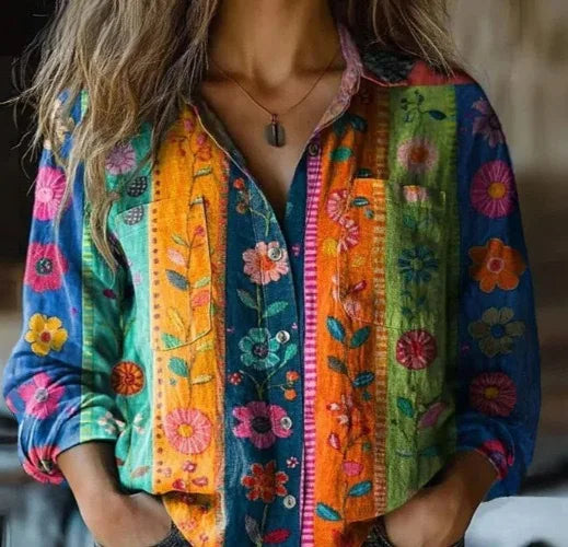 Anne™ Button-Up Blouse