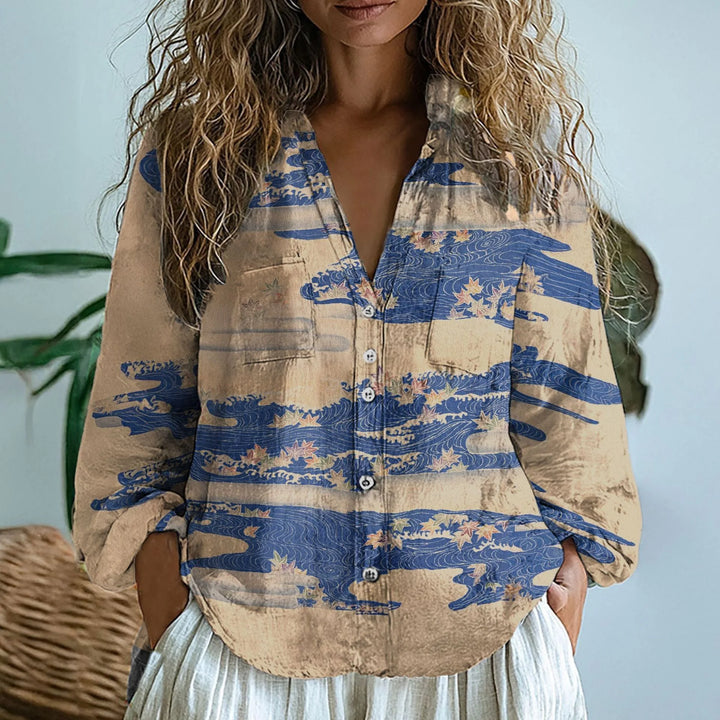 Anne™ Button-Up Blouse