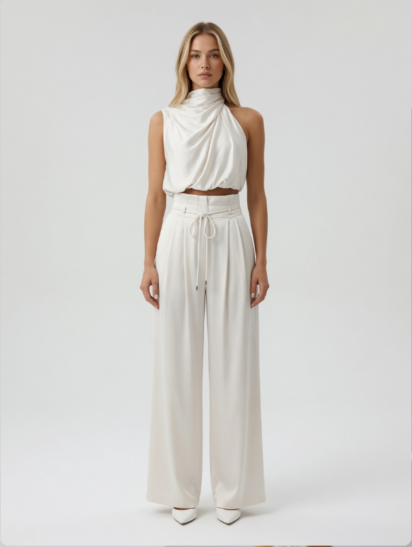 2-piece Silk Set for Women