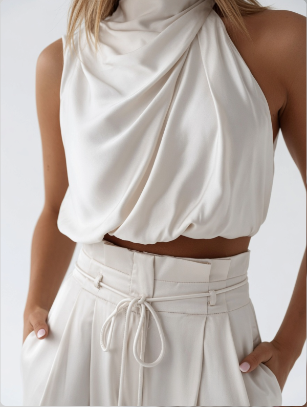 2-piece Silk Set for Women