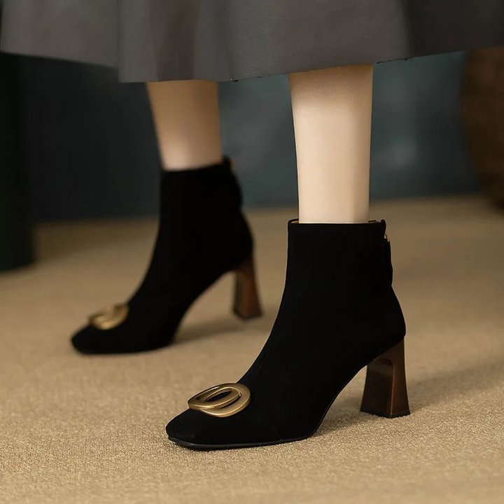 Ali - Velvet Boots