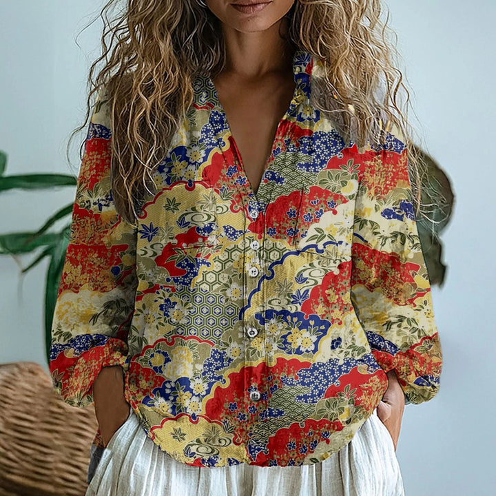 Anne™ Button-Up Blouse