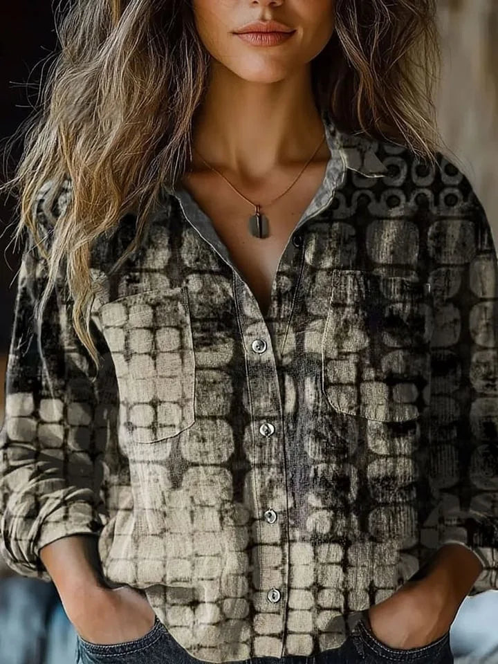 Anne™ Button-Up Blouse