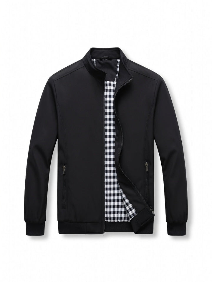 Brit & Boho™️ | Lucas' Classic Zip-Up Jacket