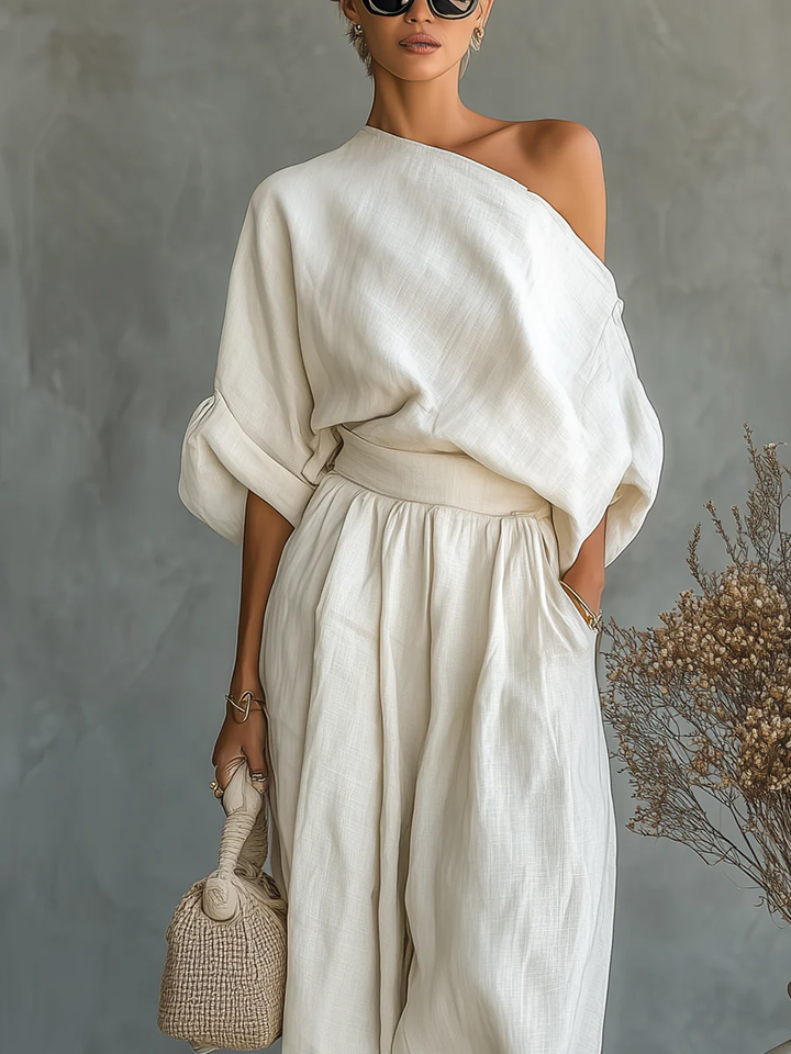 Ariadna™ | Two-Piece Set with Off-the-Shoulder Design