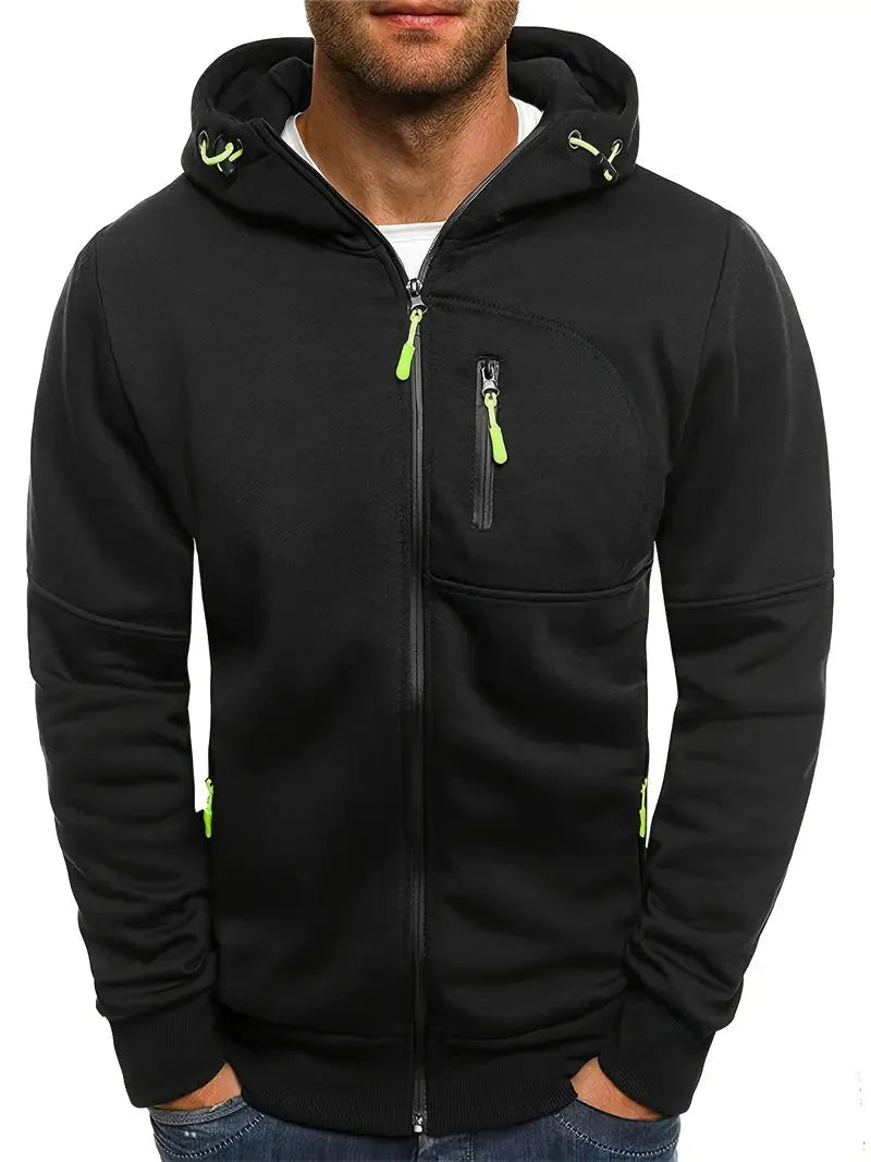 Brit & Boho™️ |  Liam's Performance Zip Hoodie Brit & Boho | Fashion & Boutique