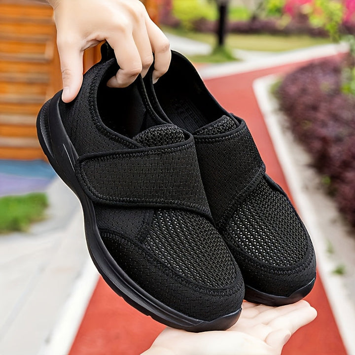 Orthopedic Wide Fit Walking Shoes – Comfort for Swollen Feet & Bunions