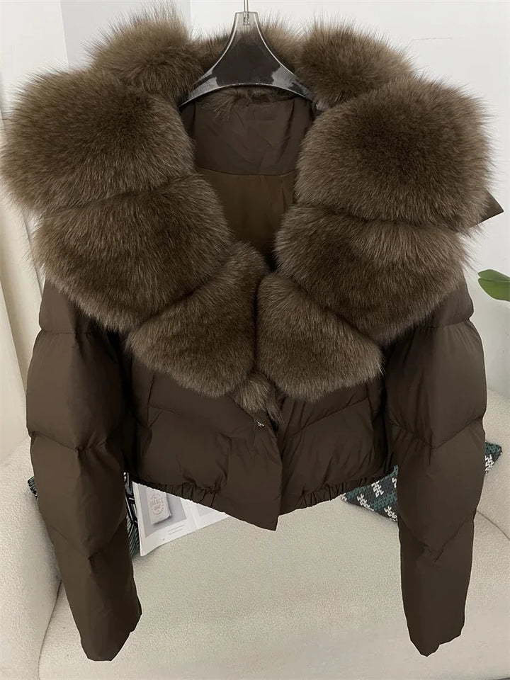 Brit & Boho™ | Aisha Puffer Jacket with Fur - Brit & Boho | Fashion & Boutique