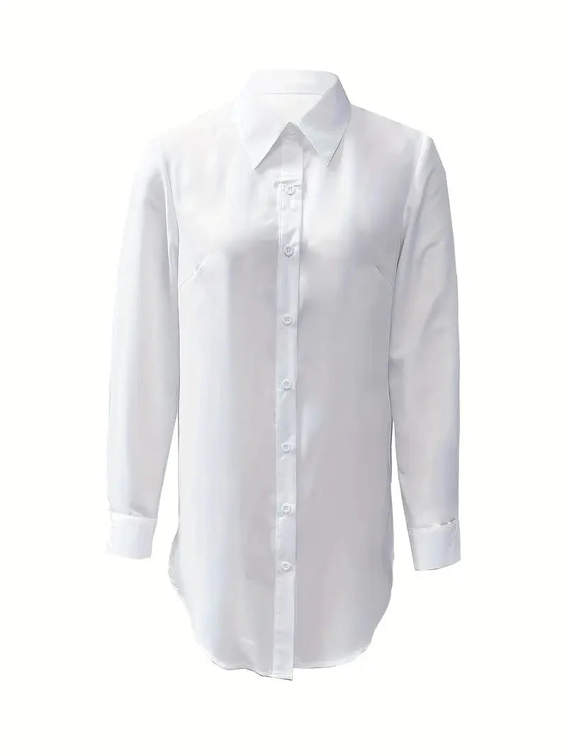 Brit & Boho™ I Camila Split Button Front Shirt Brit & Boho | Fashion & Boutique