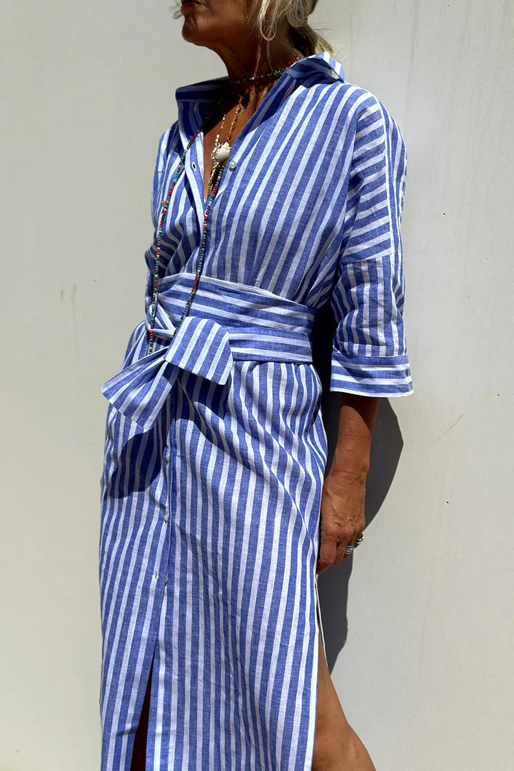 Brit & Boho™️ | Stripped Dress Shirt