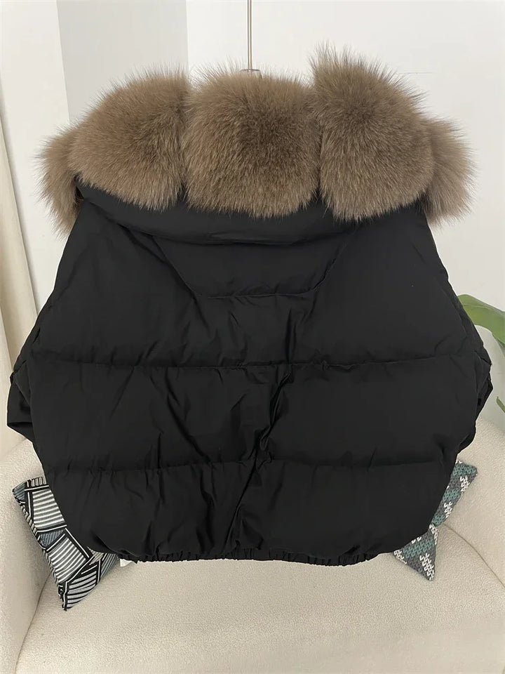 Brit & Boho™ | Aisha Puffer Jacket with Fur - Brit & Boho | Fashion & Boutique