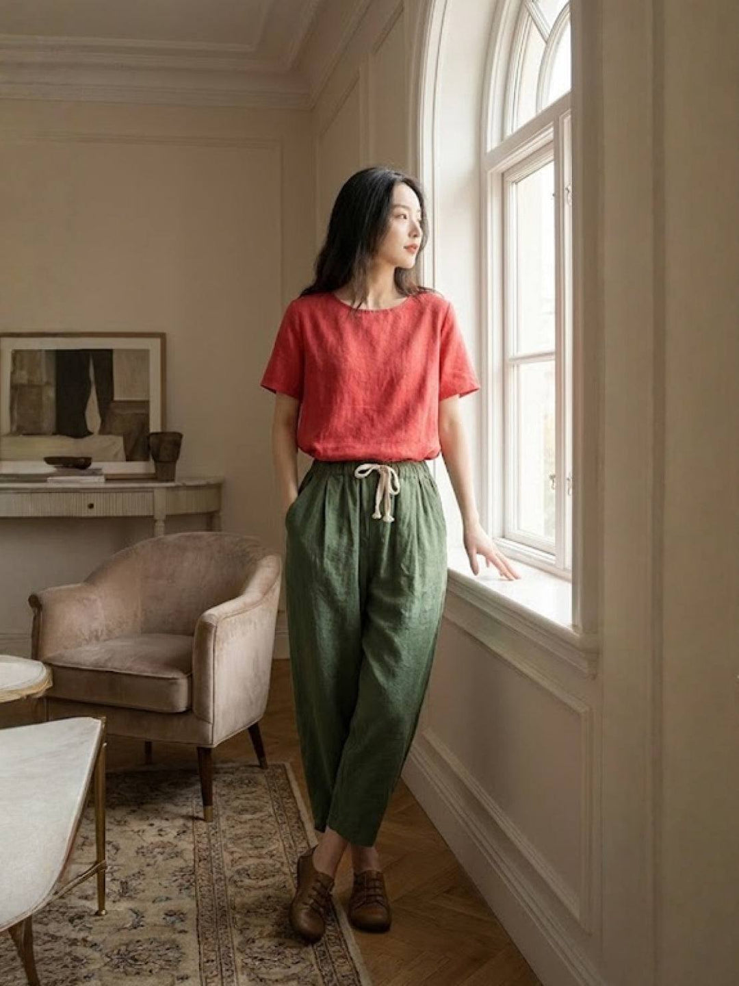 Felicity | Women's Drawstring Casual Pants