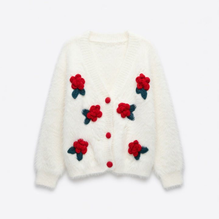 Brit & Boho™ | Savannah 3D Flower Sweaters
