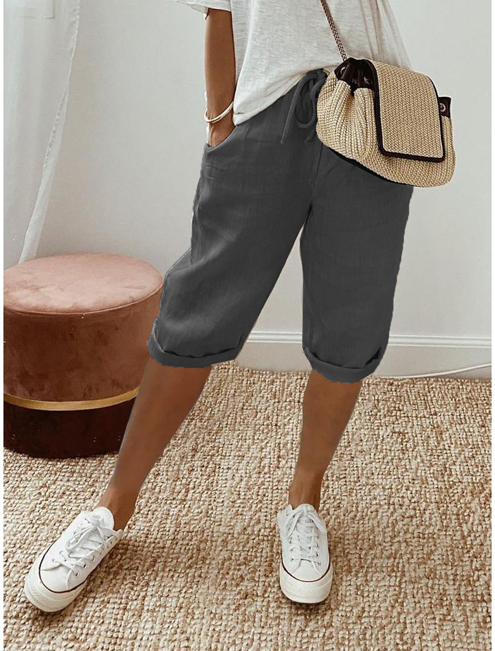 Anne | Relaxed Capri Pants