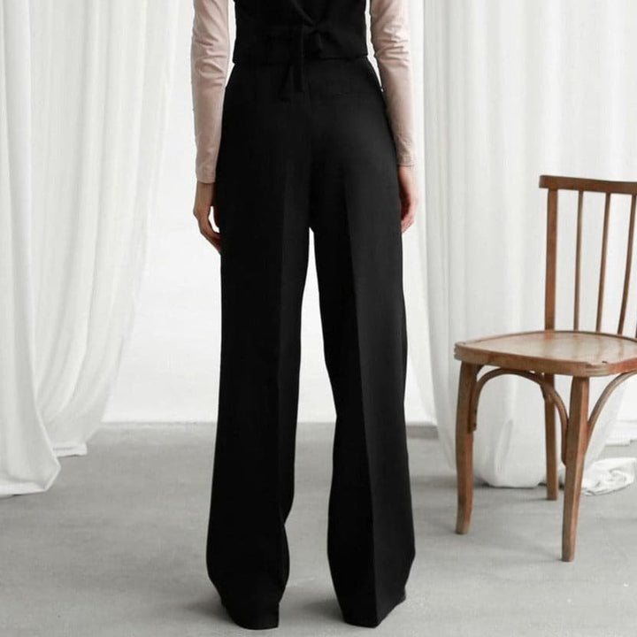 Iris | Women's High Waisted Wide Leg Pants