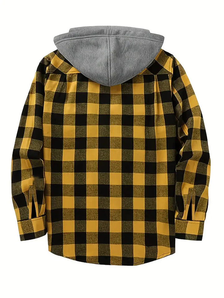Brit & Boho™️ |  Timber Hooded Flannel Jacket Brit & Boho | Fashion & Boutique