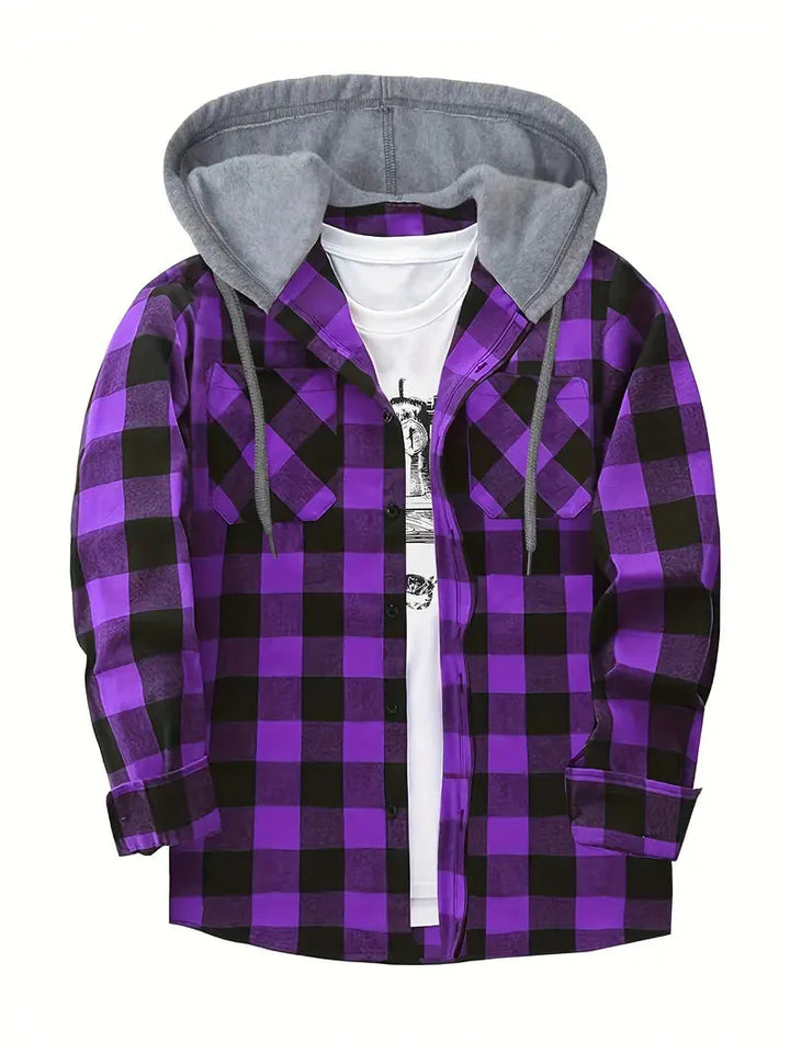 Brit & Boho™️ |  Timber Hooded Flannel Jacket Brit & Boho | Fashion & Boutique