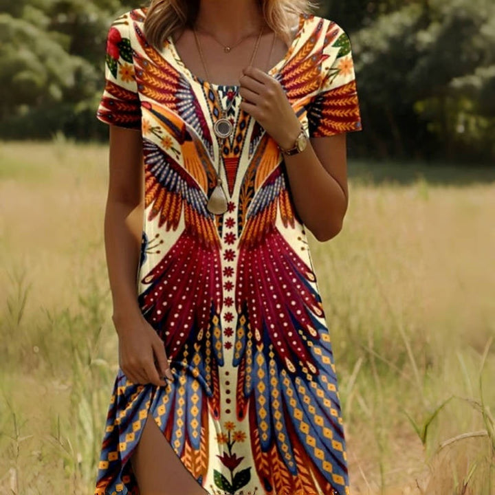 Brooke™ Peacock Bloom Dress