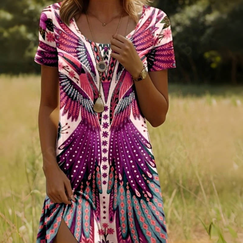 Brooke™ Peacock Bloom Dress