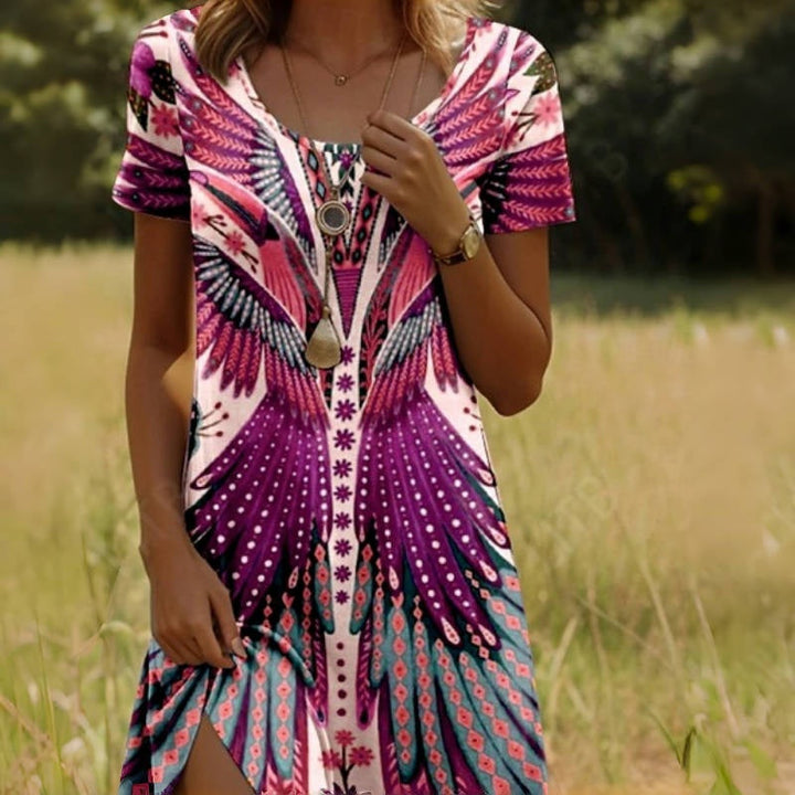 Brooke™ Peacock Bloom Dress