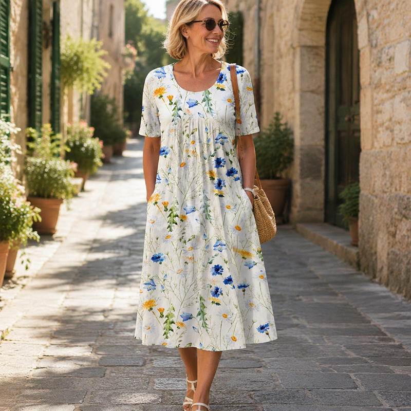 VIBRANT FLORAL PRINT