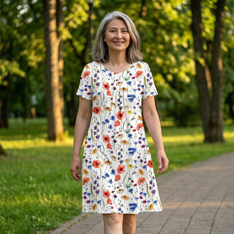 VIBRANT FLORAL PRINT
