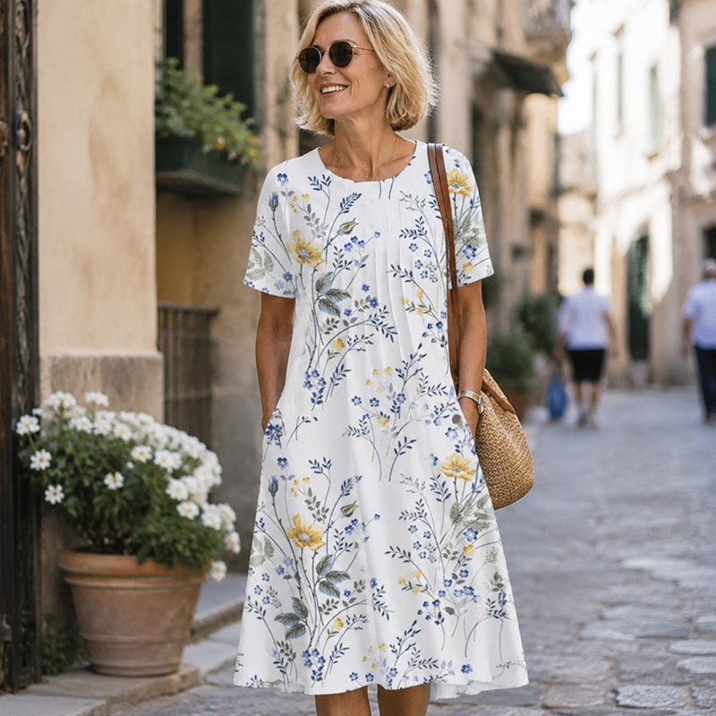 VIBRANT FLORAL PRINT