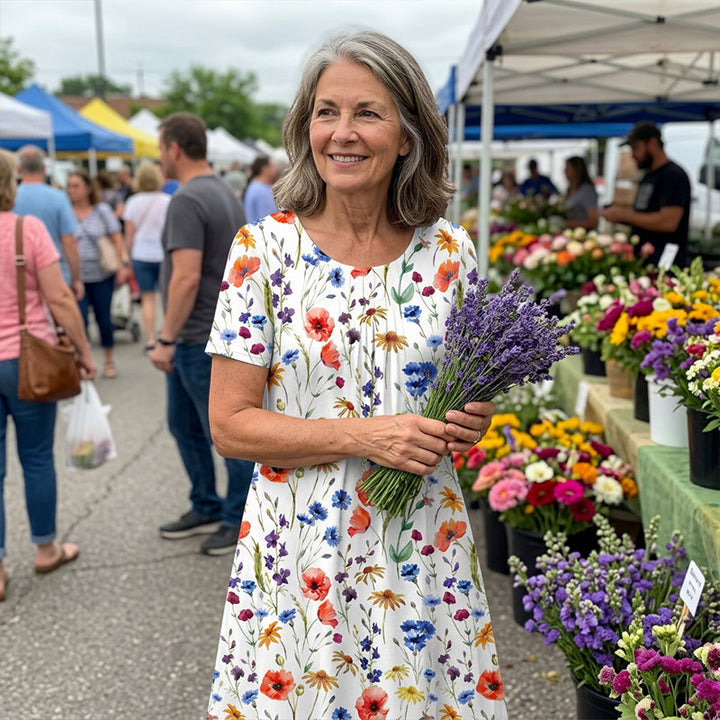 VIBRANT FLORAL PRINT