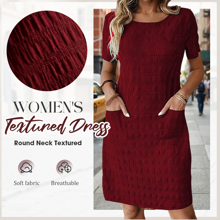 Mia™ Textured Everyday Dress