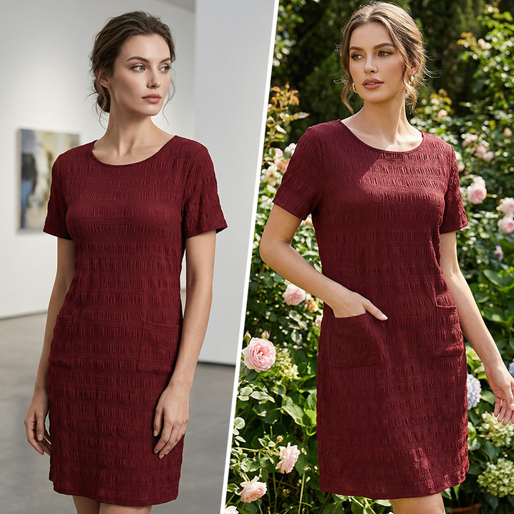 Mia™ Textured Everyday Dress
