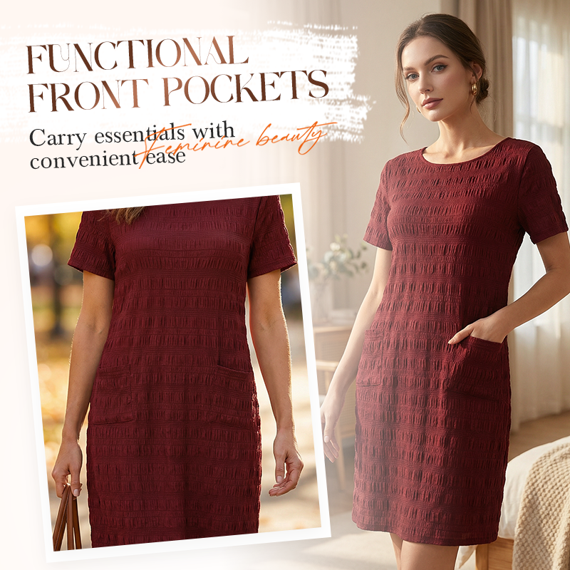 Mia™ Textured Everyday Dress