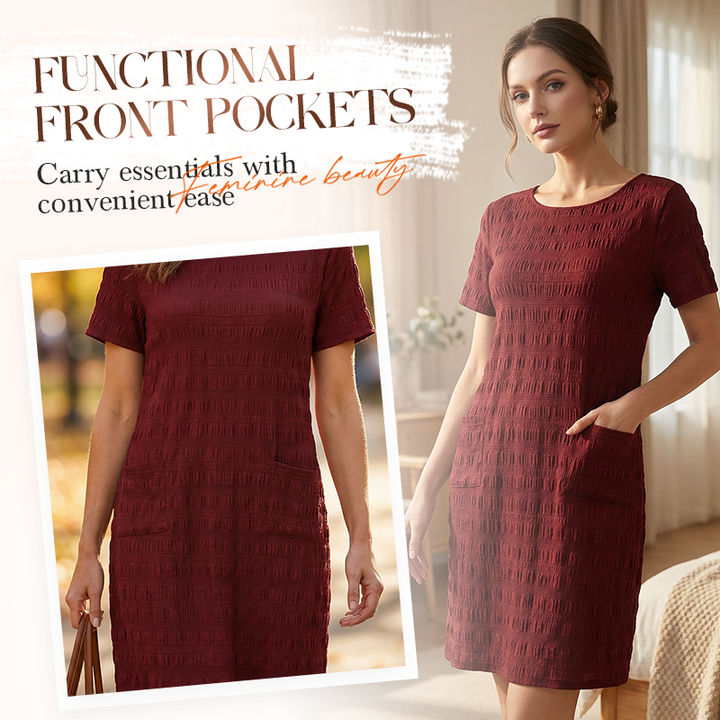 Mia™ Textured Everyday Dress