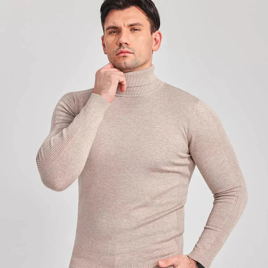 Brit & Boho™️ | Elliot Stylish Slim Fit Turtleneck Brit & Boho | Fashion & Boutique