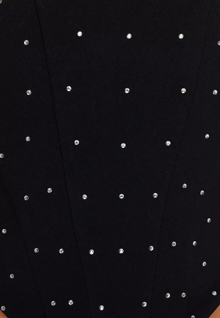 Brit & Boho™ I Danica Embellished Cropped Bustier Brit & Boho | Fashion & Boutique