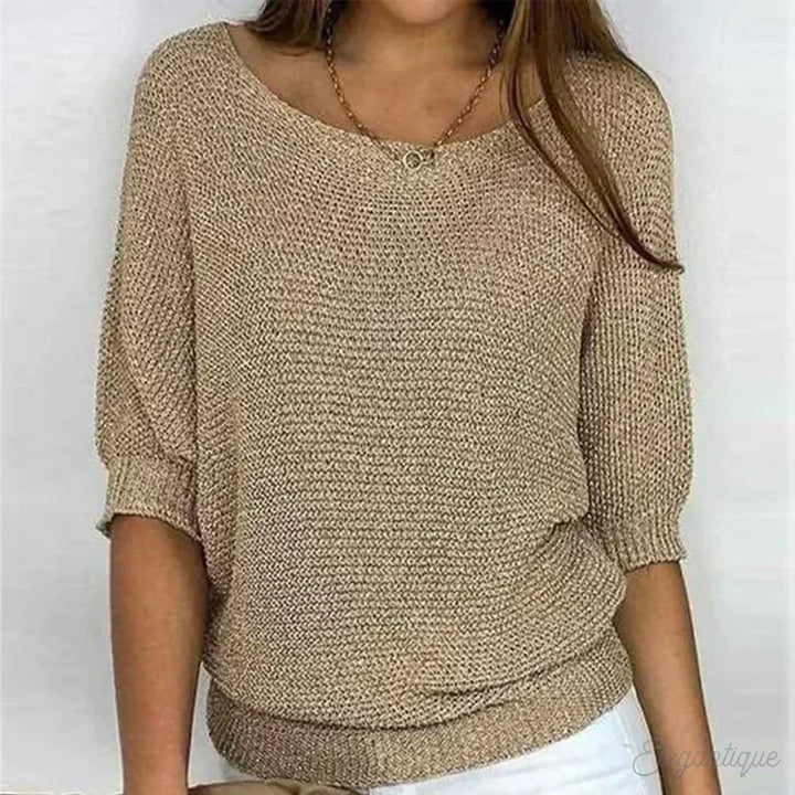 Georgia | Relaxed Knit Top